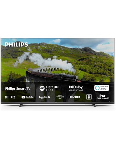 TELEVISOR LED PHILIPS 75 4K UHD HDR10+ SMART TV WIFI DOLBY VISION