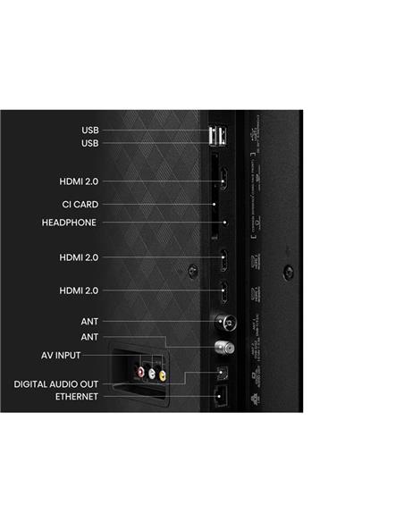 TELEVISOR QLED HISENSE 43 4K UHD USB SMART TV ANDROID WIFI BLUETOOTH