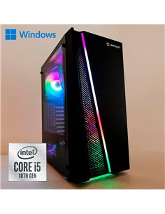 ORDENADOR GAMING GLAYZE RGB I5 12400/8G/SSD500...
