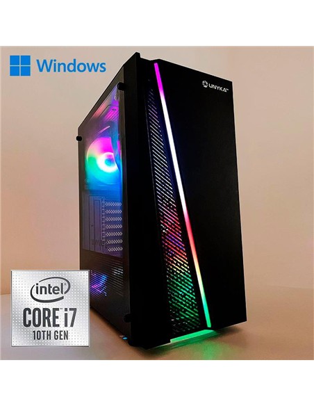 ORDENADOR GAMING GLAYZE RGB I7 12700K/16G/SSD500 NVME/REF.LIQ/700W/W11PRO