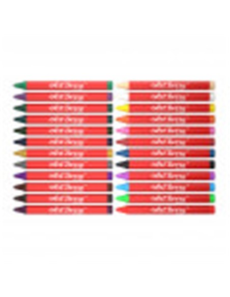 CERA PLASTICAS ENRICH 24 COLORES.