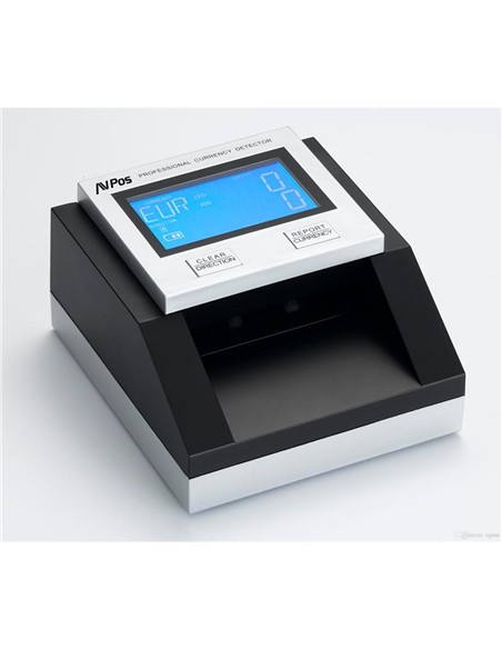 DETECTOR/CONTADOR DE BILLETES AVPOS DT35GB EUR/LIBR + BATERIA