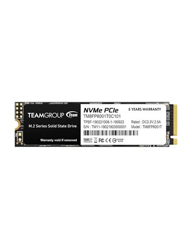 DISCO DURO SSD TEAMGROUP 1TB NVME M2 2280 PCIE 3.0