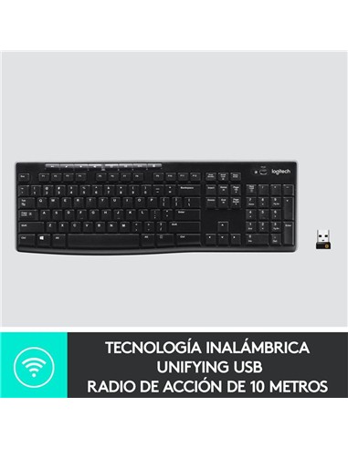TECLADO LOGITECH K270 WIRELESS