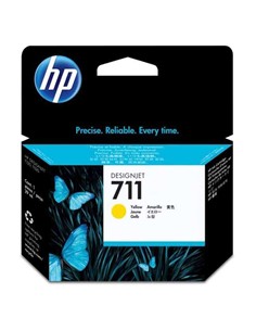 TINTA HP 711 CZ132A YELLOW
