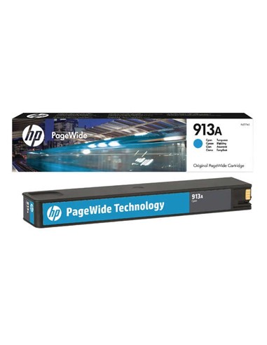TINTA HP PAGEWIDE 913A CYAN
