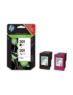 TINTA HP 301 N9J72AE PACK 2 UDS BLACK + TRICOLOR