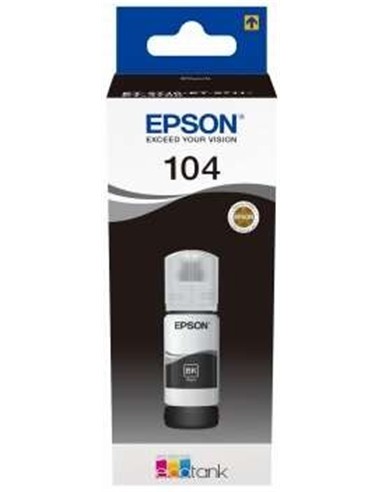 TINTA EPSON BOTE 104 BLACK ECOTANK BOTTLE...
