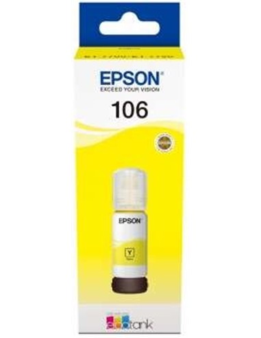 TINTA EPSON 7700/7750 BOTE 106 YELLOW ECOTANK...