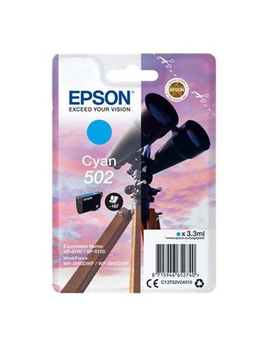 TINTA EPSON C13T02V24010 T02V2 CYAN 502