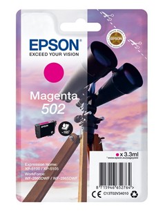 TINTA EPSON C13T02V34020 MAGENTA T02V3 502