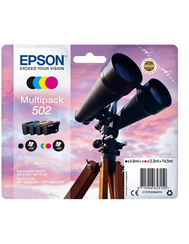 TINTA EPSON C13T02V64020 MULTIPACK 4 COLORES...