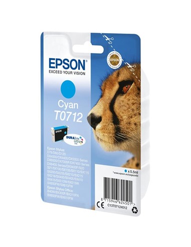 TINTA EPSON C13T07124012 T0712 CYAN