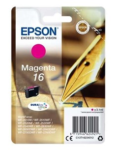 TINTA EPSON C13T16234012 T1623 MAGENTA 16