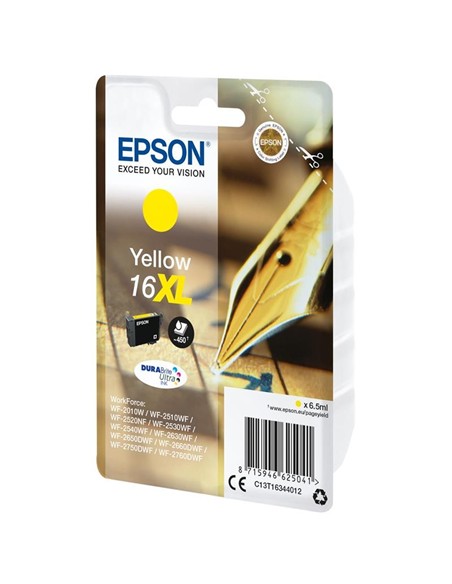 TINTA EPSON C13T16344012 T1634 16XL YELLOW