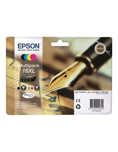 TINTA EPSON C13T16364012 T1636 MULTIPACK 16XL