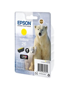 TINTA EPSON C13T26144012 YELLOW T2614 2