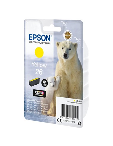 TINTA EPSON C13T26144012 YELLOW T2614