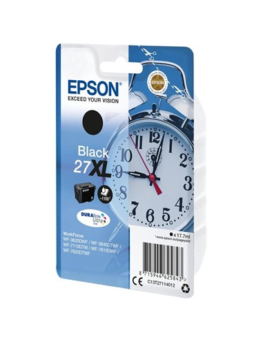 TINTA EPSON C13T27114012 BLACK T2711 27XL...