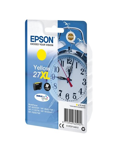 TINTA EPSON C13T27144012 YELLOW T2714 27XL...