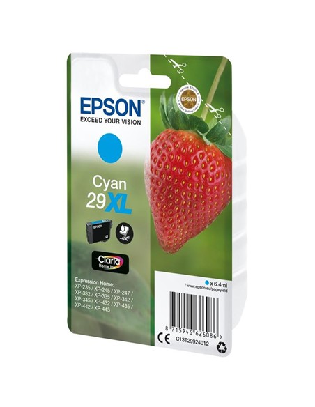 TINTA EPSON C13T29924012 CYAN XL 29XL