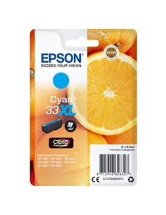 TINTA EPSON C13T33624012 CYAN XL 33XL