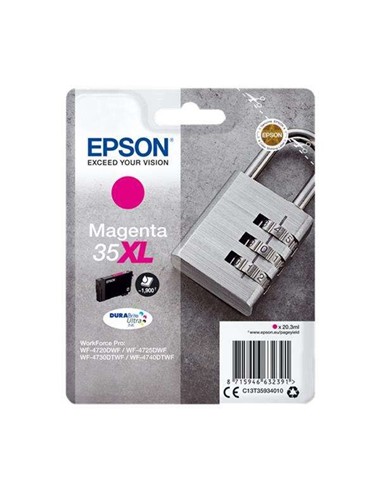 TINTA EPSON C13T35934010 MAGENTA 35XL DURABRITE...