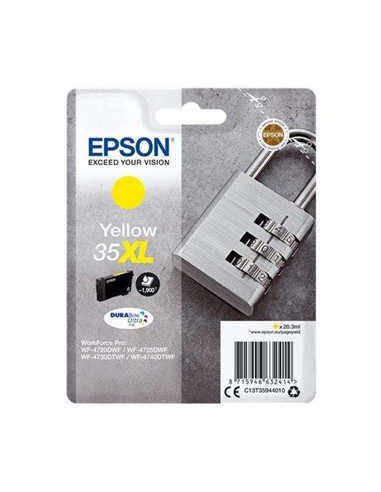TINTA EPSON C13T35944010 YELLOW 35XL DURABRITE...
