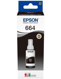 TINTA EPSON L355/L555 BOTE BLACK 664 ECOTANK BOTTLE (70ML)