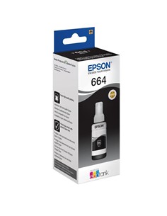 TINTA EPSON L355/L555 BOTE BLACK 664 ECOTANK BOTTLE (70ML) 2