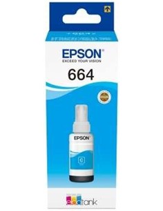 TINTA EPSON L355/L555 BOTE CYAN 664 ECOTANK BOTTLE (70ML)