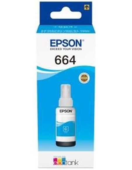 TINTA EPSON L355/L555 BOTE CYAN 664 ECOTANK BOTTLE (70ML)