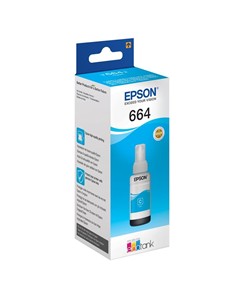 TINTA EPSON L355/L555 BOTE CYAN 664 ECOTANK BOTTLE (70ML) 2