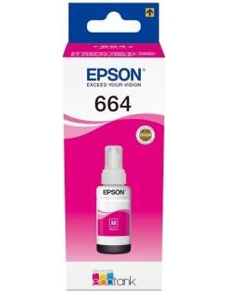 TINTA EPSON L355/L555 BOTE MAGENTA 664 ECOTANK BOTTLE (70ML)