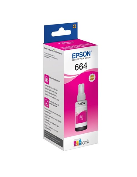 TINTA EPSON L355/L555 BOTE MAGENTA 664 ECOTANK BOTTLE (70ML)