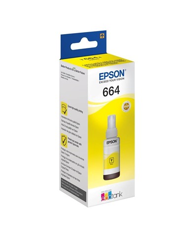 TINTA EPSON L355/L555 BOTE AMARILLO 664 ECOTANK...