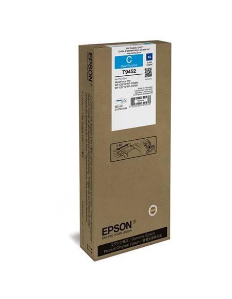 TINTA EPSON C13T945240 XL T9452 CYAN