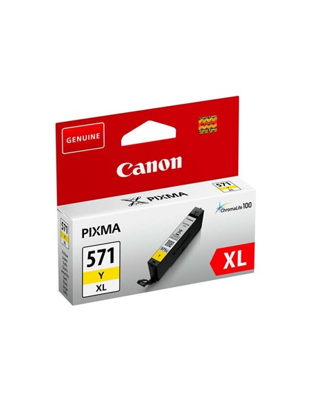 TINTA CANON CLI571YXL YELLOW ALTA CAPACIDAD