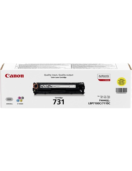 TONER CANON LBP7100CN YELLOW