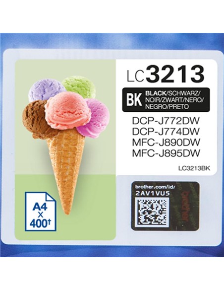 TINTA BROTHER LC3213 BLACK