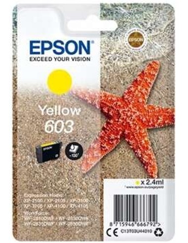 TINTA EPSON C13T03U44010 YELLOW T03U4 Nº603