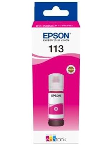 TINTA EPSON BOTE 113 MAGENTA T06B ECOTANK BOTTLE
