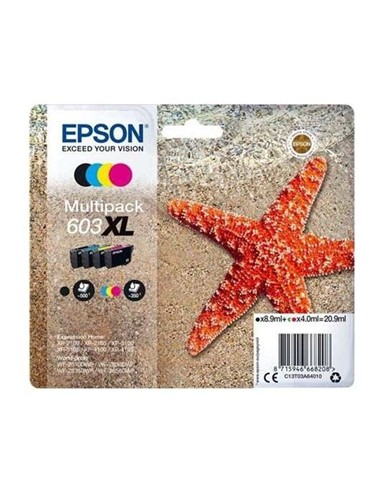 TINTA EPSON C13T03A64010 MULTIPACK T03A6 Nº603XL