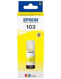 TINTA EPSON BOTE 103 YELLOW ECOTANK BOTTLE C13T00S44A  L31XX