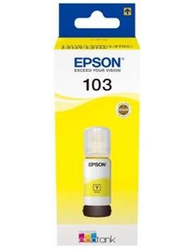 TINTA EPSON BOTE 103 YELLOW ECOTANK BOTTLE...