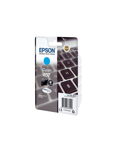 TINTA EPSON C13T07U240 L T07U2 CYAN WF-4745DTWF...