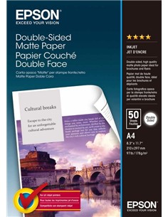 PAPEL EPSON C13S041569 MATE DOBLE CARA A4 50 HOJAS 178GR
