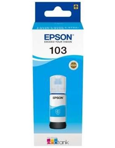 TINTA EPSON BOTE 103 CYAN ECOTANK BOTTLE...