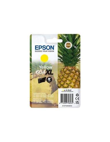 TINTA EPSON C13T10H4401 T10H4 YELLOW 604XL