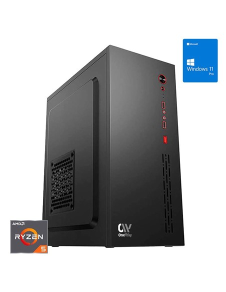 ORDENADOR MICRO ATX RYZEN 5 4600G/8GB/SSD250GB NVME/W11PRO
